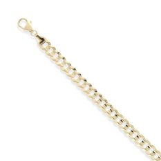 Zlatý masivní pánský řetízek 60 cm CA000523