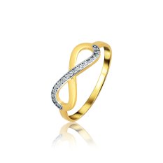 Zlatý prsten NEKONEČNO ZR0267XJ71-7957