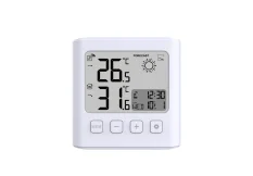 Rádiem řízený budík s venkovní teplotou JVD RB777