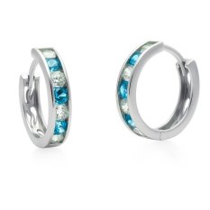 Dětské náušnice zlaté kroužky KLON-095