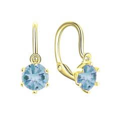 Zlaté náušničky HELN-095Z0