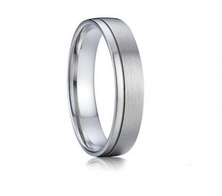 Pánský snubní prsten chirurgická ocel 009M316