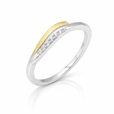 Stříbrný prsten s kameny R0000944