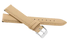 Béžový kožený řemínek R17417/18 18 mm