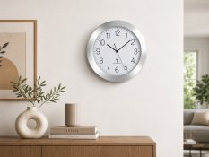 Nástěnné DCF hodiny s tichým chodem 60.010.183
