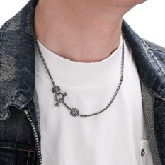 Černěný stříbrný řetízek na přívěsek 65 cm DIVERSE DI0N0008