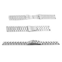 Zlacený masivní nerezový tah k hodinkám KLRO18ZLZL - 18 mm