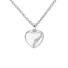 Luxusní otevírací stříbrný medailonek 145912