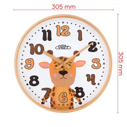 Dětské designové hodiny světle hnědé Prim E07P.4262.53
