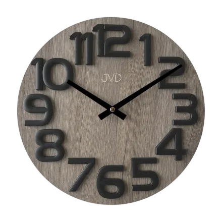 Nástěnné hodiny dřevěné JVD HT134.1