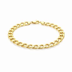 Masivní zlatý náramek pancer 22 cm CBAH0019