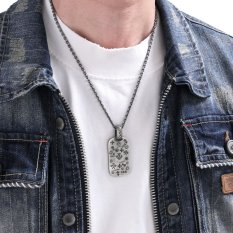 DIVERSE stříbrný přívěsek PSÍ ZNÁMKA DI0P0015