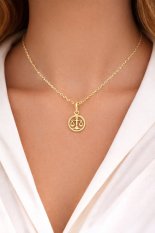 Zlatý přívěsek znamení Vah KLOP-067ZVA