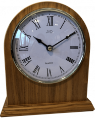 Stolní dřevěné hodiny JVD HS15.1
