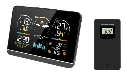 Rádiem řízená meteorologická stanice JVD RB3408