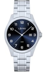 LAVVU Ocelové pánské hodinky GLIMT Blue LWM0321