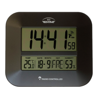 Rádiem řízené digitální hodiny Bentime H17-ET843G