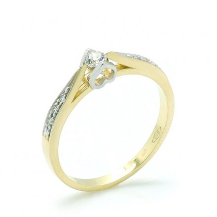 Zlatý prsten ze žlutého zlata KO-226812028Z55