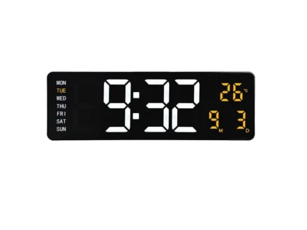 Nástěnné digitální hodiny NEXTIME Super Digi 3322