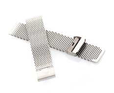 Nerezový řemínek MESH Bentime stříbrný 20 mm K100/20CH