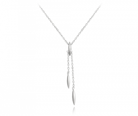 Stříbrný visací náhrdelník MINET JMAS0090SN45