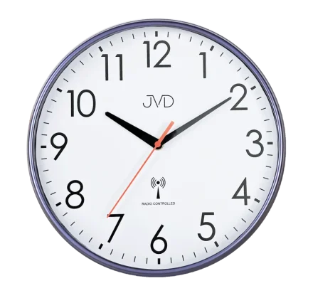 Rádiem řízené hodiny s plynulým chodem JVD RH502.2