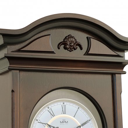 Dřevěné kyvadlové nástěnné hodiny  E05.3893.54