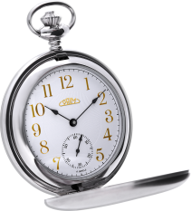 Unikátní dvouplášťové kapesní hodinky PRIM Pocket Lux W04P.13098.D