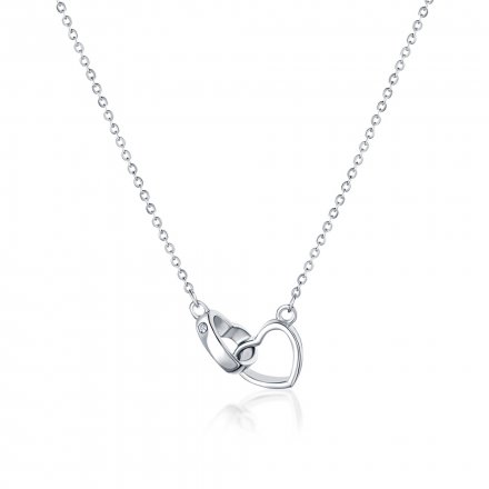 Stříbrný náhrdelník srdíčka SVLN0051XD50045