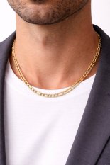 MOISS pánský masivní zlatý řetízek 50 cm CAH00011