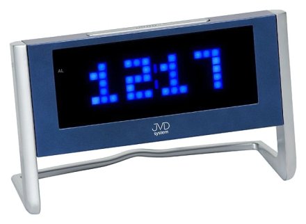 Svítící hodiny s budíkem JVD system SB1252.3