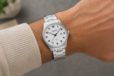 LAVVU Ocelové pánské hodinky GLIMT White LWM0320