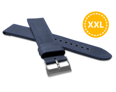 Prodloužený prošitý modrý řemínek LAVVU SPORT XXL LSAXL18