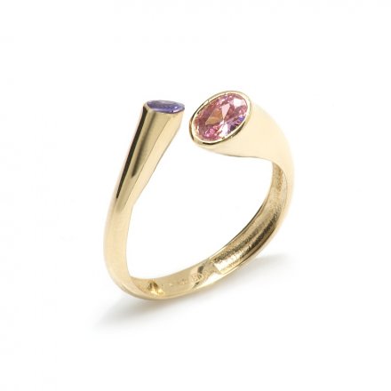 Překrásný zlatý prsten RA003301