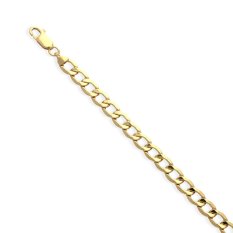 Masivní zlatý náramek pancer 22 cm CBAH0019