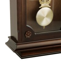 Dřevěné kyvadlové nástěnné hodiny E05.3893.54