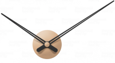 Designové nástěnné hodiny 44cm Karlsson sand brown 5838SB