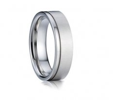 Pánský snubní prsten chirurgická ocel 012M316