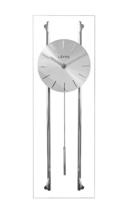 Skleněné kyvadlové hodiny LAVVU PENDULUM LCT3012