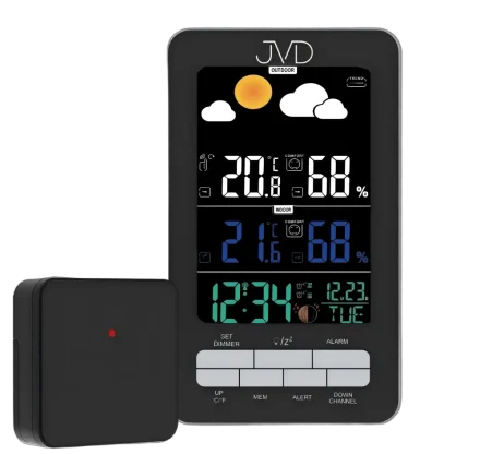 Rádiem řízená meteorologická stanice JVD RB6687.1