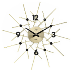 Velké kovové designové hodiny JVD HT102.2