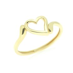 Zlatý prsten SRDCE RA003651