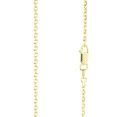 Pánský zlatý řetízek na přívěsek 50 cm KLOR-547