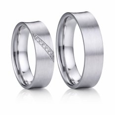 Elegantní stříbrný snubní prsten 032W925AG55