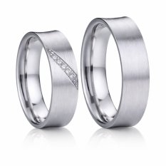 Elegantní stříbrný snubní prsten 032W925AG51
