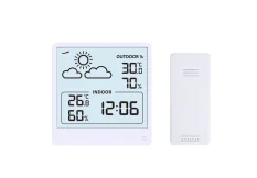 Meteo digitální budík s venkovní teplotou JVD SB3347.1