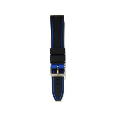 Kvalitní silikonový řemínek RJ.15326.2422.9030.L - 24 mm