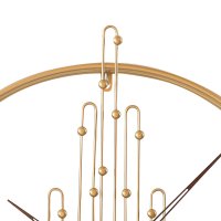 Designové kovové hodiny zlaté MPM Madrid E04.4490.80