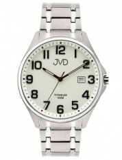 Pánské náramkové titanové hodinky JVD JE2001.1