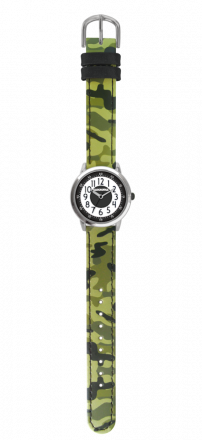 Chlapecké svíticí hodinky CLOCKODILE ARMY s maskáčovým vzorem CWB0031